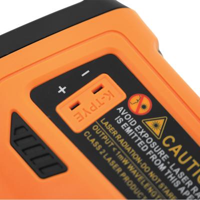 Infrarødt termometer med cirkulær laser (-30°C-800°C)